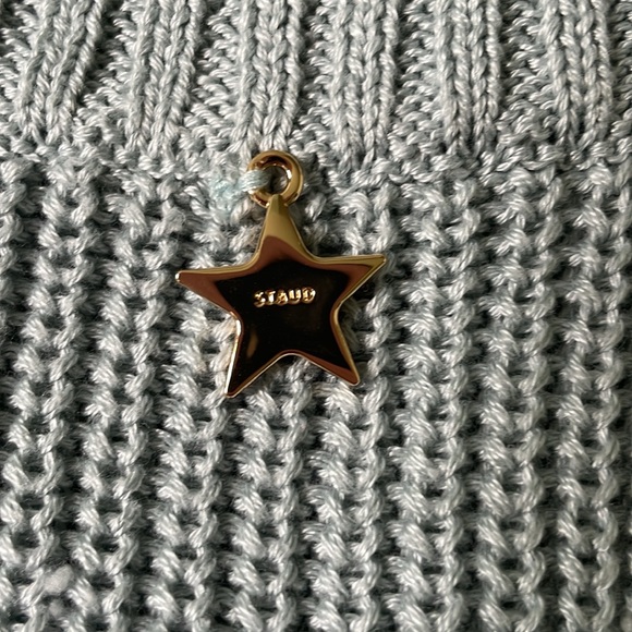 STAUD Blue star sweater size small - Picture 5 of 8